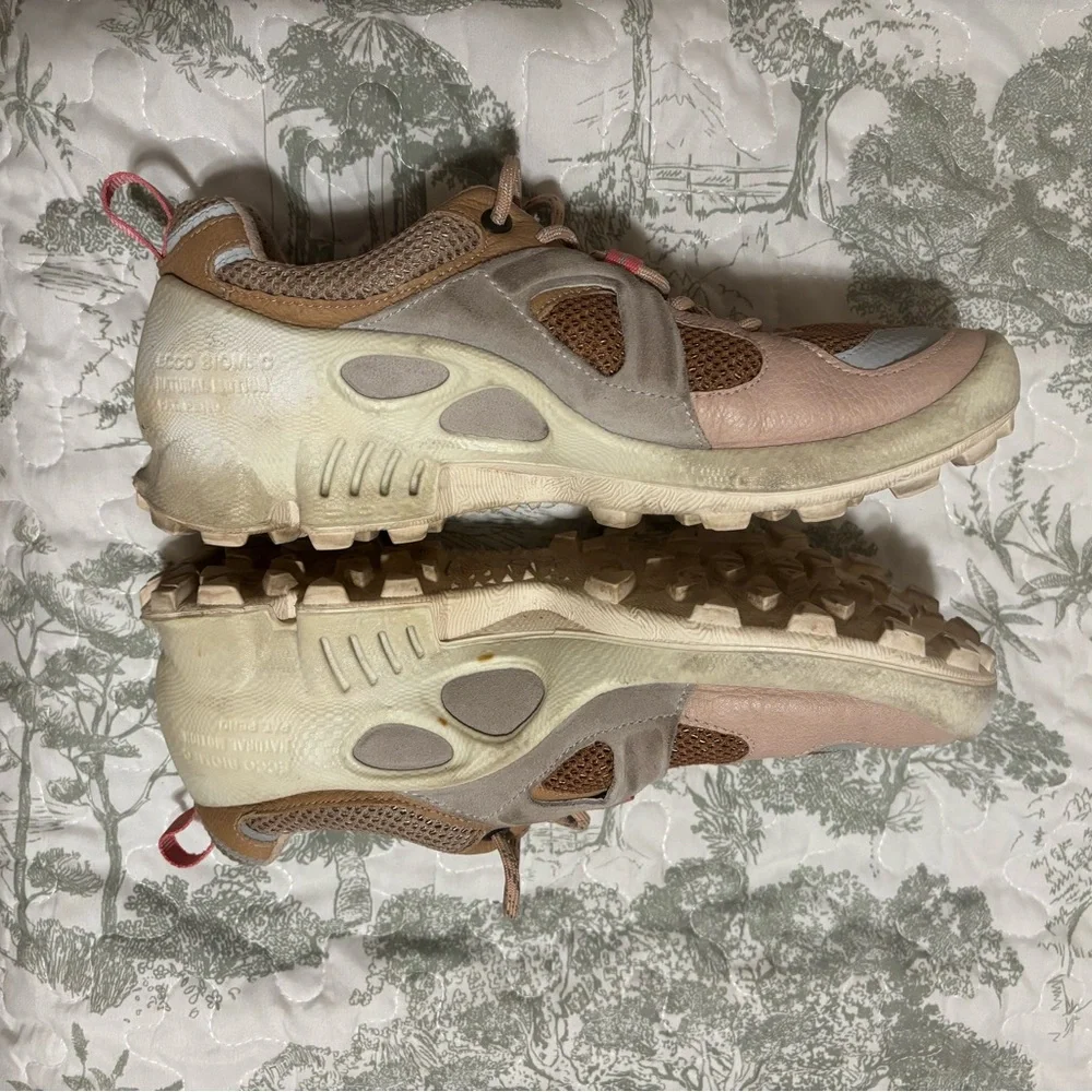 Ecco Biom C-Trail Sneakers sz 8 hiking running walking comfort traction lug sole - Picture 14 of 15